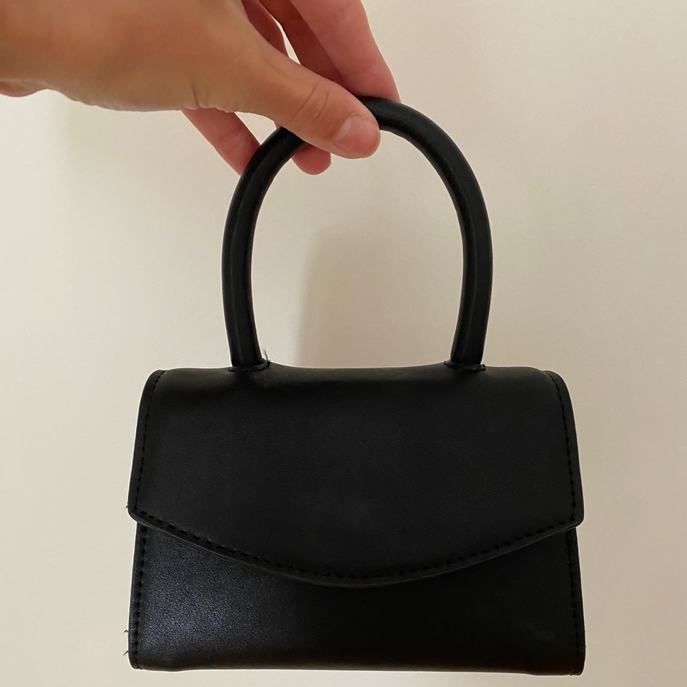 Urban Outfitters mini black purse